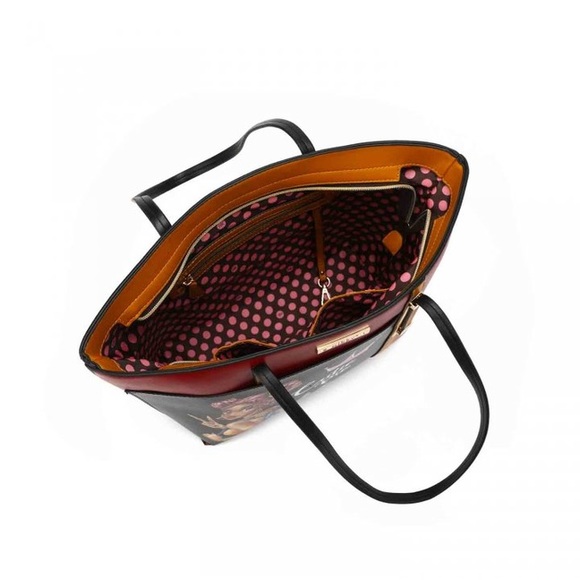 Nikky by Nicole Lee | CUTIE PIE PRINT SHOPPER BAG 3-PC SET - Picture 5 of 10